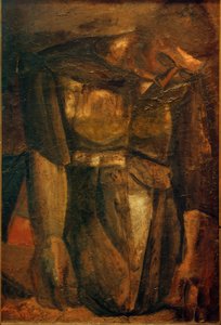 Kvinde, der luger af Constant Permeke