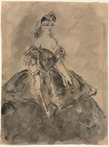 Ved Ball recto, La femme à l