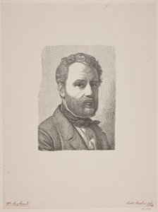 Portræt af Wilhelm Marstrand af Constantin Hansen
