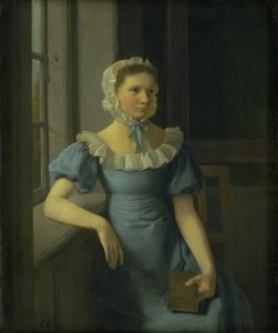 Kunstnerens ældste Søster af Constantin Hansen