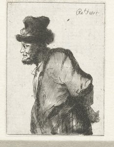 Bonde med hænderne bag ryggen af Constantino Cumano (possibly)
