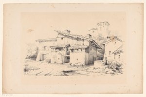 Huse og Tårn The Landscape (serietitel) af Constantinus Cornelis Huysmans