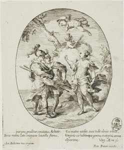 Aeneas, Venus og Achates af Conte Pietro Antonio Rotari