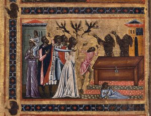 Bardi St. Francis altertavle og tyve historier om hans liv, Bardi-kapellet, detaljer