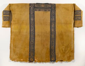 Uldtunika med mytologiske motiver (uld) af Coptic