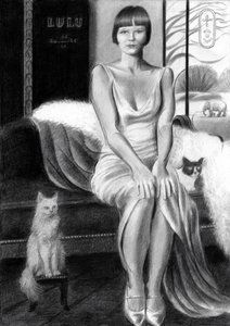 Vintage-glamour med katte af Corné Akkers