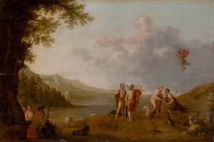 Dommen i Paris, ca. 1650. af Cornelis Adamsz. Willaerts