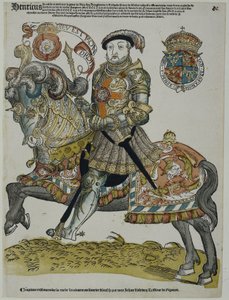 Portræt af Henrik VIII af England af Cornelis Anthonisz. (manner of)