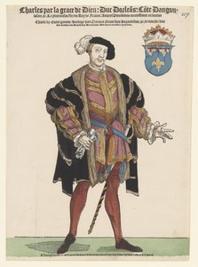 Portræt af Charles af Orléans af Cornelis Anthonisz. (manner of)