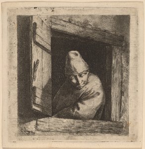 Bonden i et vindue