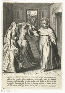 Thomas omvender sin søster The Life of Saint Thomas Aquinas (serietitel)
