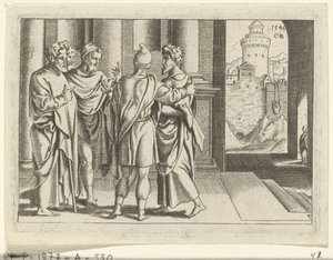 Barnabas bringer Paulus til apostlene The Life of Paul (serietitel) af Cornelis Bos