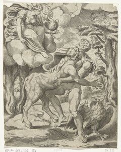 Jupiter, Io og Juno Jupiters kærlighedseventyr (serietitel) af Cornelis Bos