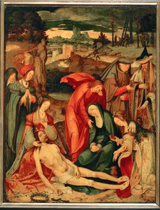 Deploration (maleri på egetræ)