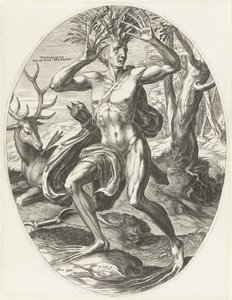 Cyparissus Gods of Agriculture (serietitel) af Cornelis Cort