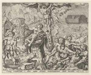 syndfloden History of Noah (serietitel) af Cornelis Cort