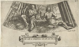 Esau sælger sin førstefødselsret Jakobs og Esaus historie (serietitel) af Cornelis Cort