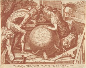 Geometria (geometri) The Seven Free Arts (Series Titel) af Cornelis Cort