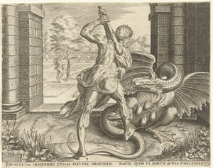 Herkules stjæler Hesperidernes gyldne æbler Labours of Hercules (serietitel)