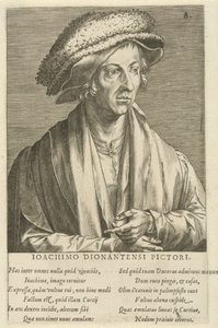 Portræt af maleren Joachim Patinier af Cornelis Cort