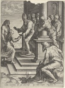 Præsentation af Maria af Cornelis Cort