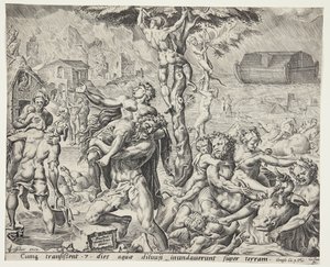 Syndfloden af Cornelis Cort