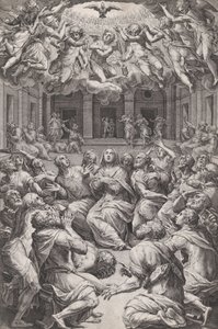 Pinsen, 1574. af Cornelis Cort