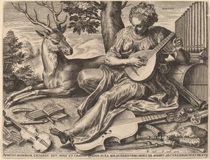 Høring af Cornelis Cort after Frans Floris I