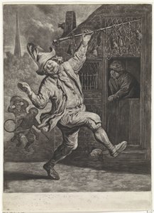Ligtornsskæreren, ca. 1700 af Cornelis Dusart