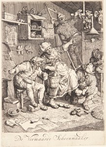 En skomager af Cornelis Dusart