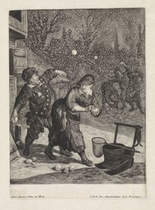 marts af Cornelis Dusart