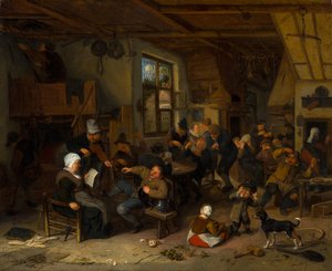 Bondekro af Cornelis Dusart