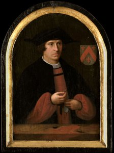Portræt af Frans van Schoterbosch, ca. 1620 (olie på panel) af Cornelis Engelsz
