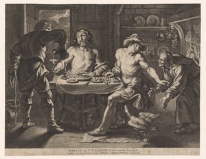 Jupiter og Merkur i Filemons og Baucis