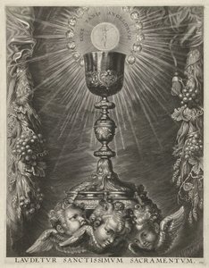 Kalk med vært af Cornelis Galle (I)