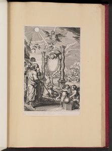 Titelside for G. de St. Vincent, et geometrisk værk om cirklens kvadratur af Cornelis Galle II after Abraham Diepenbeeck