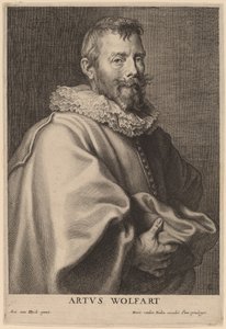 Arthur Wolfart af Cornelis Galle I after Sir Anthony van Dyck
