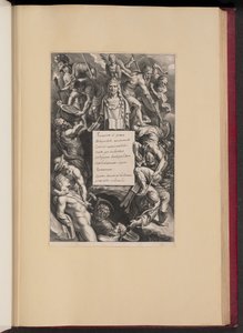 Titelside for Hubert Goltzius, monumenter fra romersk og græsk oldtid (Opera Omnia, I)