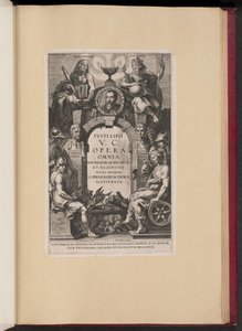Titelside for Justus Lipsius, Opera Omnia, I