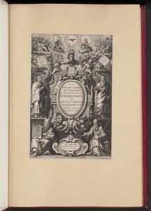 Titelside for R.P. James Tirinis "Kommentar til Det Gamle og Nye Testamente"