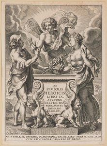 Titelside for Silvester Pietrasanta, om heltemodige symboler