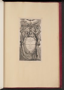 Titelplade til SS. Apostolorum ikoner af Cornelis Galle I after Sir Peter Paul Rubens