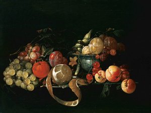 Stilleben med frugt af Cornelis de Heem