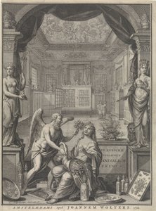 Allegori af naturen af Cornelis Huyberts