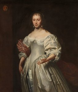 Portræt af Cornelia Craen van Haeften Portræt af Cornelia Craen van Haeften (1622-1678) af Cornelis Janssens van Ceulen (II) (attributed to)