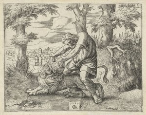 Samson dræber løven History of Samson (serietitel)