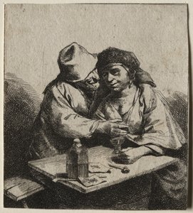 Det Amorøse Par af Cornelis Pietersz Bega