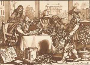 botaniker af Cornelis Ploos van Amstel