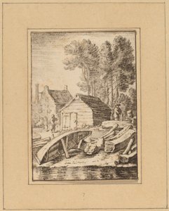 Skibsværft, 1761, udgivet 1765. af Cornelis Ploos van Amstel