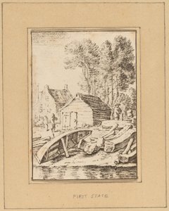 Skibsværft, 1761, udgivet 1765. af Cornelis Ploos van Amstel
